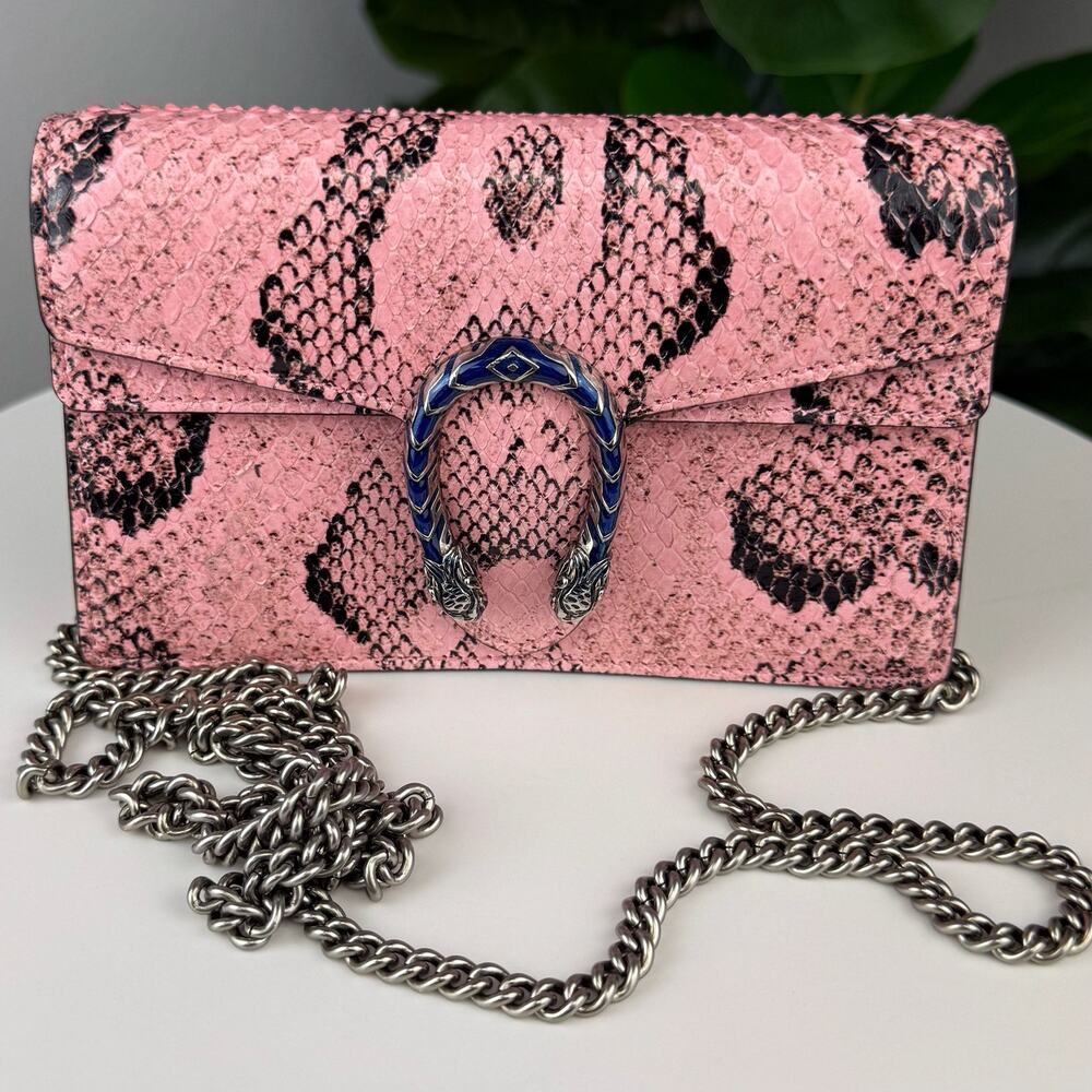 Authentic Gucci Dionysus Super Mini Python Bag - image 1